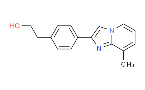 CAS No. 62705-93-5, 2-(4-(8-Methylimidazo[1,2-a]pyridin-2-yl)phenyl)ethanol