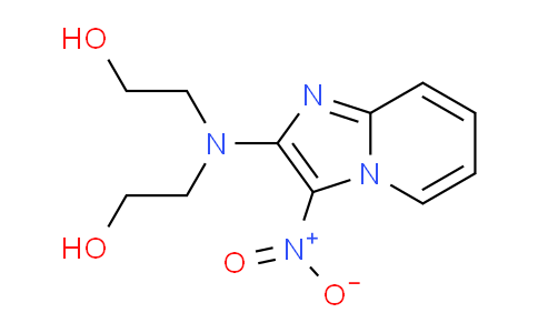 CAS No. 62194-98-3, 2,2'-((3-Nitroimidazo[1,2-a]pyridin-2-yl)azanediyl)diethanol