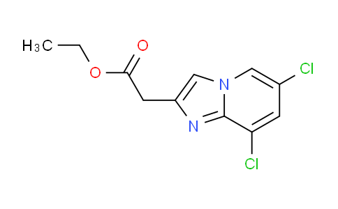 CAS No. 59128-03-9, Ethyl 2-(6,8-dichloroimidazo[1,2-a]pyridin-2-yl)acetate