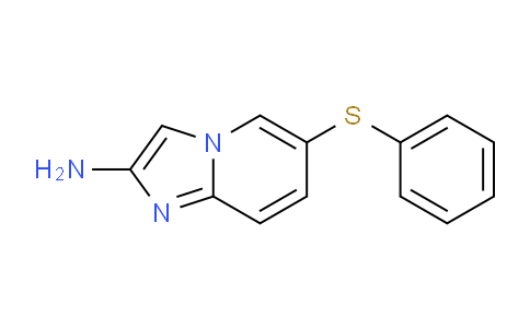 CAS No. 64064-29-5, 6-(Phenylthio)imidazo[1,2-a]pyridin-2-amine