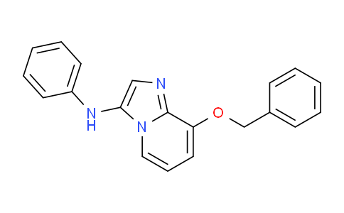 CAS No. 823806-53-7, 8-(Benzyloxy)-N-phenylimidazo[1,2-a]pyridin-3-amine