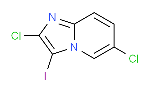 CAS No. 182759-07-5, 2,6-Dichloro-3-iodoimidazo[1,2-a]pyridine