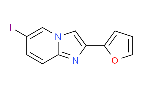 CAS No. 61982-64-7, 2-(Furan-2-yl)-6-iodoimidazo[1,2-a]pyridine