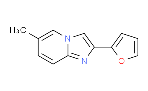 CAS No. 61982-56-7, 2-(Furan-2-yl)-6-methylimidazo[1,2-a]pyridine