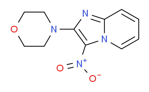 CAS No. 62194-99-4, 4-(3-Nitroimidazo[1,2-a]pyridin-2-yl)morpholine