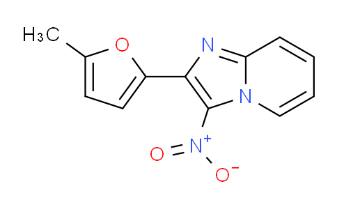 CAS No. 63261-10-9, 2-(5-Methylfuran-2-yl)-3-nitroimidazo[1,2-a]pyridine