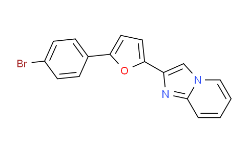 CAS No. 53174-12-2, 2-(5-(4-Bromophenyl)furan-2-yl)imidazo[1,2-a]pyridine