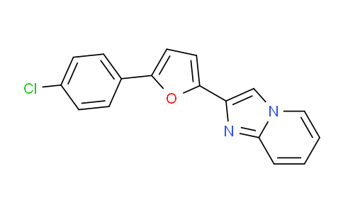 CAS No. 53174-13-3, 2-(5-(4-Chlorophenyl)furan-2-yl)imidazo[1,2-a]pyridine