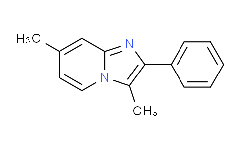 CAS No. 64270-43-5, 3,7-Dimethyl-2-phenylimidazo[1,2-a]pyridine
