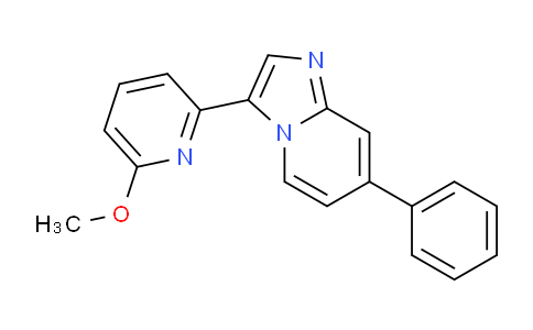 CAS No. 622402-30-6, 3-(6-Methoxypyridin-2-yl)-7-phenylimidazo[1,2-a]pyridine