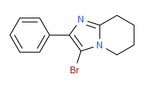 CAS No. 146979-24-0, 3-Bromo-2-phenyl-5,6,7,8-tetrahydroimidazo[1,2-a]pyridine