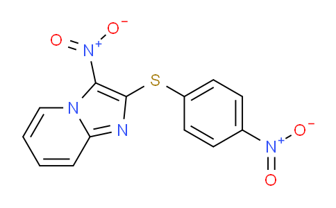 CAS No. 62195-04-4, 3-Nitro-2-((4-nitrophenyl)thio)imidazo[1,2-a]pyridine