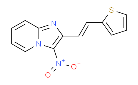CAS No. 62223-45-4, 3-Nitro-2-(2-(thiophen-2-yl)vinyl)imidazo[1,2-a]pyridine