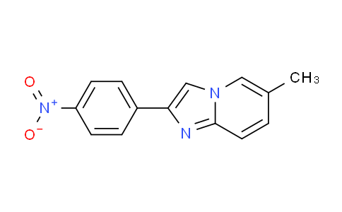 CAS No. 842-73-9, 6-Methyl-2-(4-nitrophenyl)imidazo[1,2-a]pyridine