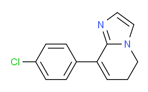 CAS No. 104271-30-9, 8-(4-Chlorophenyl)-5,6-dihydroimidazo[1,2-a]pyridine