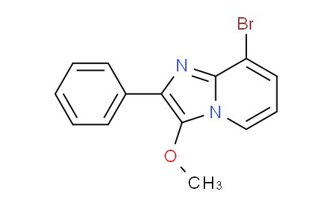 CAS No. 89193-06-6, 8-Bromo-3-methoxy-2-phenylimidazo[1,2-a]pyridine