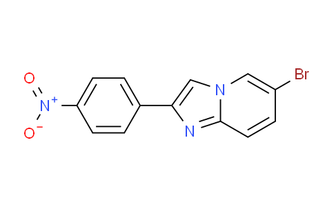 CAS No. 321945-25-9, 6-Bromo-2-(4-nitrophenyl)imidazo[1,2-a]pyridine