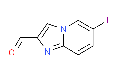 CAS No. 214958-35-7, 6-Iodoimidazo[1,2-a]pyridine-2-carbaldehyde