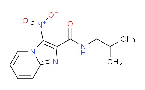 CAS No. 62195-07-7, N-Isobutyl-3-nitroimidazo[1,2-a]pyridine-2-carboxamide