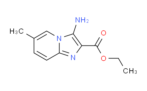 CAS No. 111753-04-9, Ethyl 3-amino-6-methylimidazo[1,2-a]pyridine-2-carboxylate