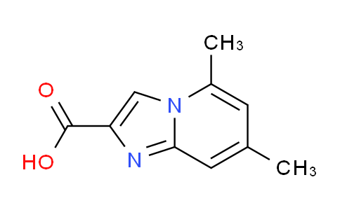 CAS No. 80353-95-3, 5,7-Dimethylimidazo[1,2-a]pyridine-2-carboxylic acid