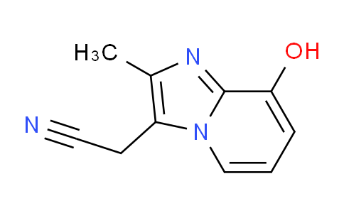 CAS No. 79707-49-6, 2-(8-Hydroxy-2-methylimidazo[1,2-a]pyridin-3-yl)acetonitrile