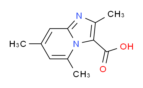 CAS No. 81438-55-3, 2,5,7-Trimethylimidazo[1,2-a]pyridine-3-carboxylic acid