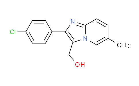 CAS No. 103844-30-0, (2-(4-Chlorophenyl)-6-methylimidazo[1,2-a]pyridin-3-yl)methanol
