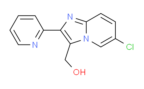 CAS No. 88594-25-6, (6-Chloro-2-(pyridin-2-yl)imidazo[1,2-a]pyridin-3-yl)methanol