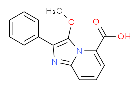 CAS No. 89192-95-0, 3-Methoxy-2-phenylimidazo[1,2-a]pyridine-5-carboxylic acid