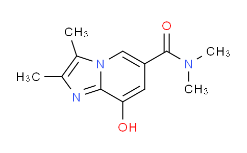 CAS No. 498529-51-4, 8-Hydroxy-N,N,2,3-tetramethylimidazo[1,2-a]pyridine-6-carboxamide