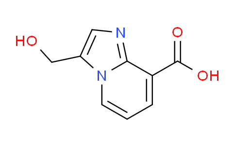 CAS No. 834869-06-6, 3-(Hydroxymethyl)imidazo[1,2-a]pyridine-8-carboxylic acid