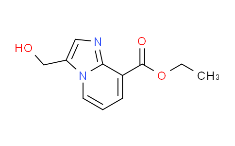 CAS No. 834869-05-5, Ethyl 3-(hydroxymethyl)imidazo[1,2-a]pyridine-8-carboxylate