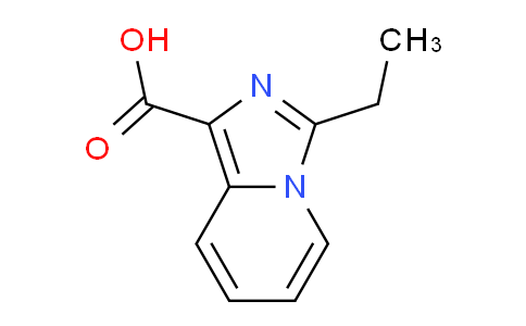 CAS No. 120221-67-2, 3-Ethylimidazo[1,5-a]pyridine-1-carboxylic acid