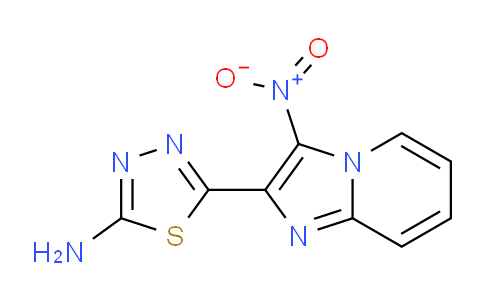 CAS No. 62195-13-5, 5-(3-Nitroimidazo[1,2-a]pyridin-2-yl)-1,3,4-thiadiazol-2-amine