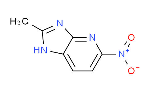 CAS No. 63648-66-8, 2-Methyl-5-nitro-1H-imidazo[4,5-b]pyridine