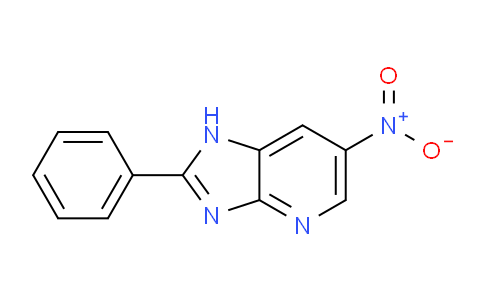 CAS No. 896114-82-2, 6-Nitro-2-phenyl-1H-imidazo[4,5-b]pyridine