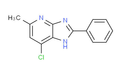 CAS No. 88406-56-8, 7-Chloro-5-methyl-2-phenyl-1H-imidazo[4,5-b]pyridine