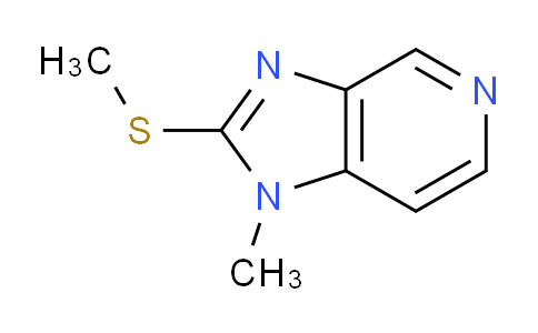CAS No. 7321-95-1, 1-Methyl-2-(methylthio)-1H-imidazo[4,5-c]pyridine