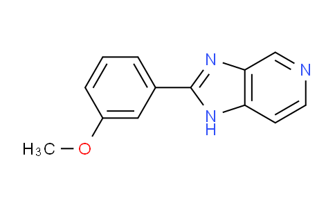 CAS No. 89075-49-0, 2-(3-Methoxyphenyl)-1H-imidazo[4,5-c]pyridine
