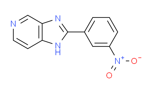 CAS No. 89075-46-7, 2-(3-Nitrophenyl)-1H-imidazo[4,5-c]pyridine