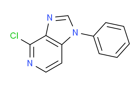 CAS No. 383403-65-4, 4-Chloro-1-phenyl-1H-imidazo[4,5-c]pyridine