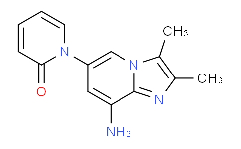 CAS No. 910777-44-5, 1-(8-Amino-2,3-dimethylimidazo[1,2-a]pyridin-6-yl)pyridin-2(1H)-one