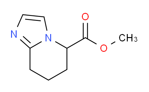 CAS No. 1822439-70-2, Methyl 5,6,7,8-tetrahydroimidazo[1,2-a]pyridine-5-carboxylate