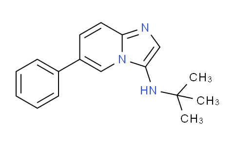 CAS No. 1632065-68-9, N-(tert-Butyl)-6-phenylimidazo[1,2-a]pyridin-3-amine