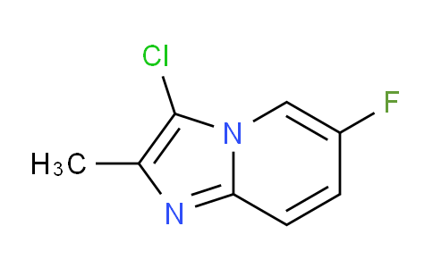 CAS No. 1934817-54-5, 3-Chloro-6-fluoro-2-methylimidazo[1,2-a]pyridine
