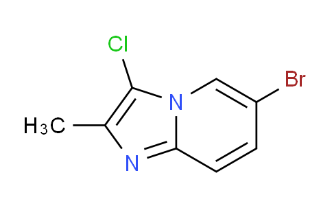CAS No. 1936273-36-7, 6-Bromo-3-chloro-2-methylimidazo[1,2-a]pyridine