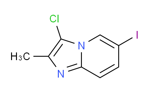 CAS No. 1936731-48-4, 3-Chloro-6-iodo-2-methylimidazo[1,2-a]pyridine