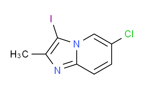 CAS No. 1935106-50-5, 6-Chloro-3-iodo-2-methylimidazo[1,2-a]pyridine