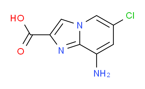 CAS No. 1203571-74-7, 8-Amino-6-chloroimidazo[1,2-a]pyridine-2-carboxylic acid